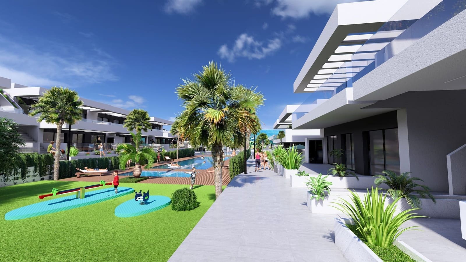 2 Zimmer Bungalow zu verkaufen in Algorfa mit Pool Garage - 305.000 € (Ref: 9998035)