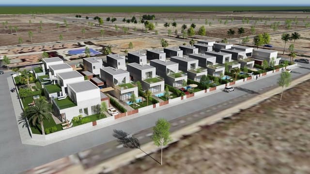 3 soveværelse Villa til salg i Las Lomas de Rame - Bahía Bella, Los Alcázares med swimmingpool garage - € 445.000 (Ref: 9998036)