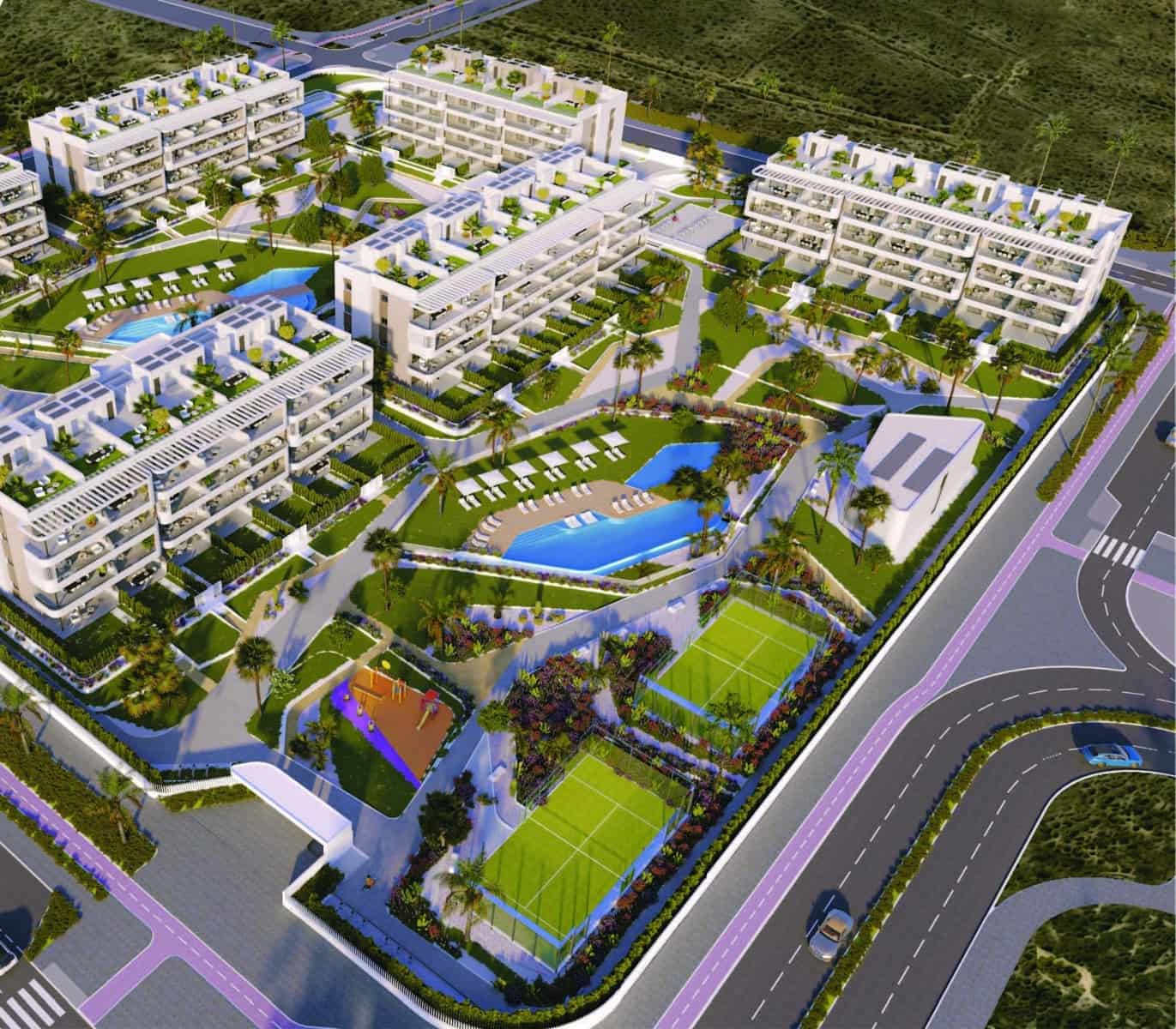 3 sypialnia Penthouse na sprzedaż w Torrevieja z basenem garażem - 415 000 € (Ref: 9998046)