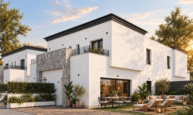 3 Zimmer Doppelhaus zu verkaufen in Monte y Mar, Santa Pola mit Pool Garage - 350.000 € (Ref: 9998047)