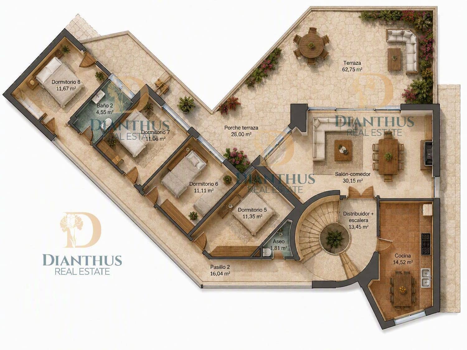 Chalet de 5 habitaciones en Pulpí en venta con piscina garaje - 1.099.900 € (Ref: 10057263)