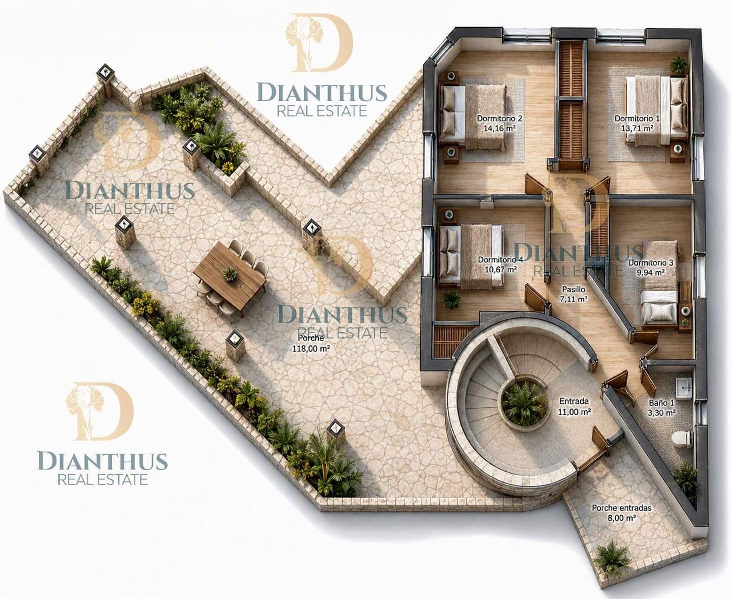 Chalet de 5 habitaciones en Pulpí en venta con piscina garaje - 1.099.900 € (Ref: 10057263)