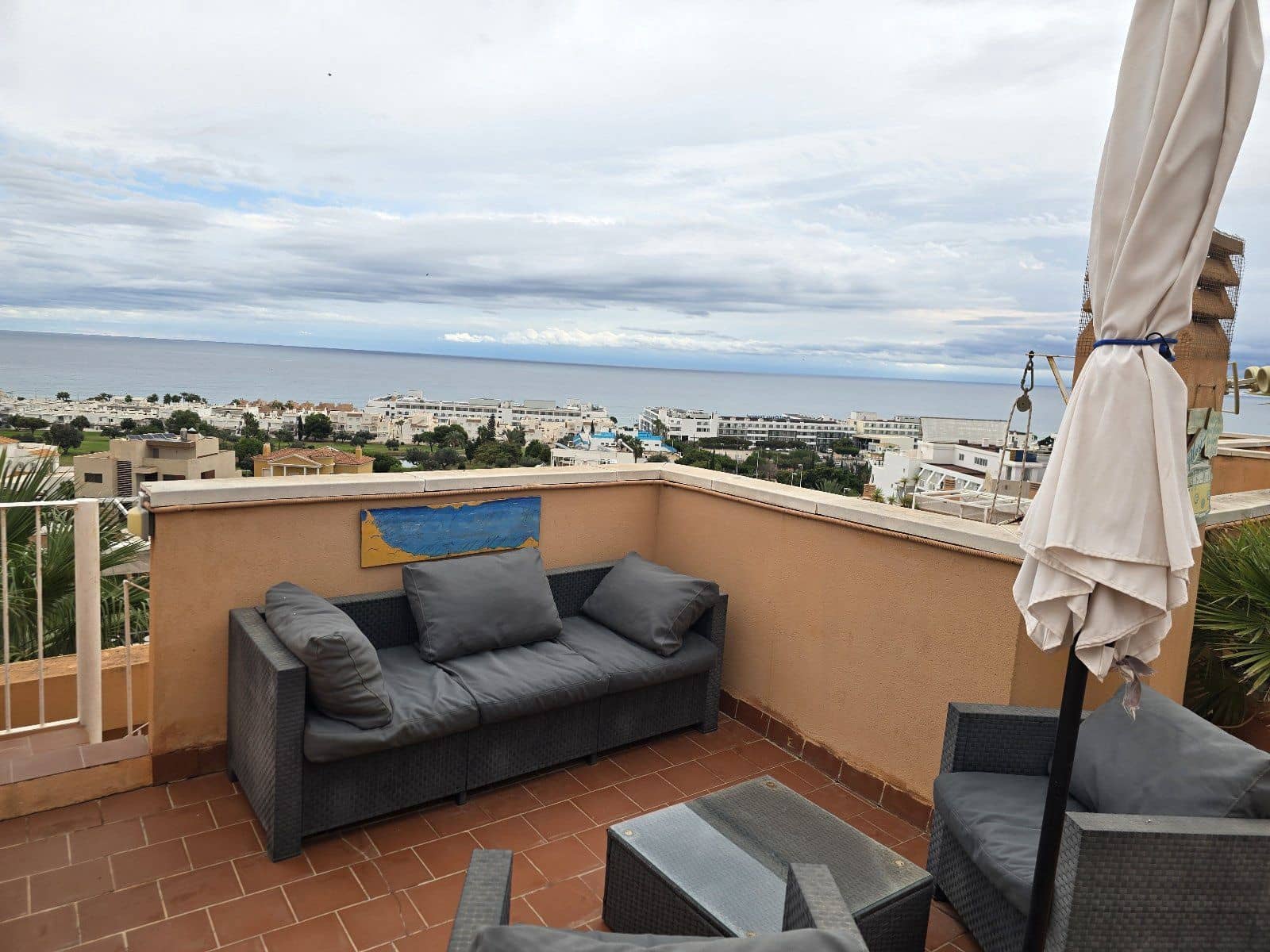 2 soverom Penthouse til salgs i Mojacar med svømmebasseng garasje - € 250 000 (Ref: 10163984)