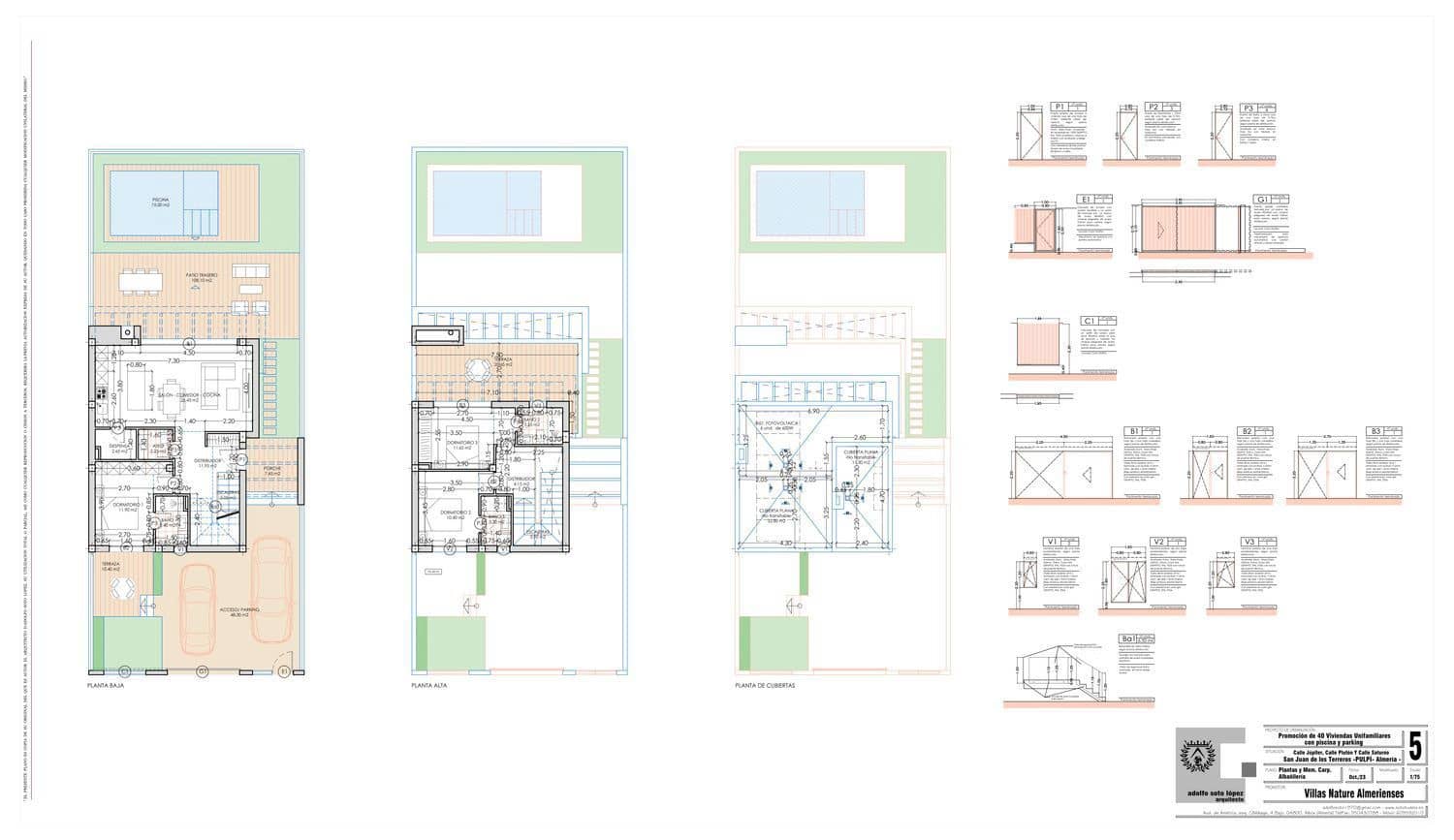 3 sypialnia Willa na sprzedaż w Pulpi z basenem garażem - 361 000 € (Ref: 10165852)