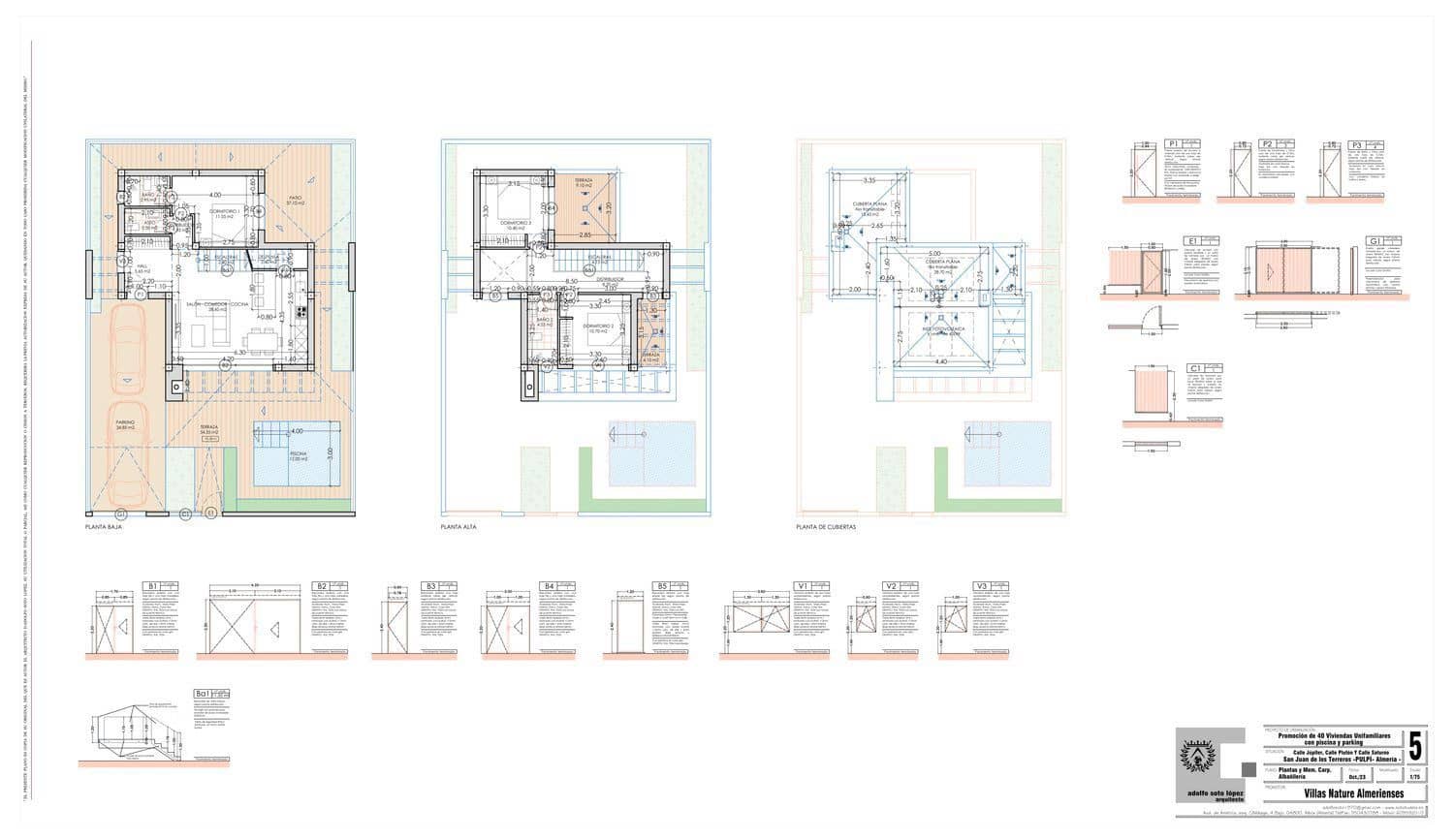 3 sypialnia Willa na sprzedaż w Pulpi z basenem garażem - 361 000 € (Ref: 10165852)