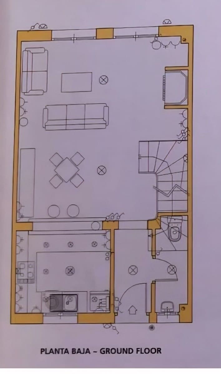 3 soveværelse Byhus til salg i Cuevas del Almanzora med swimmingpool garage - € 175.000 (Ref: 7463839)