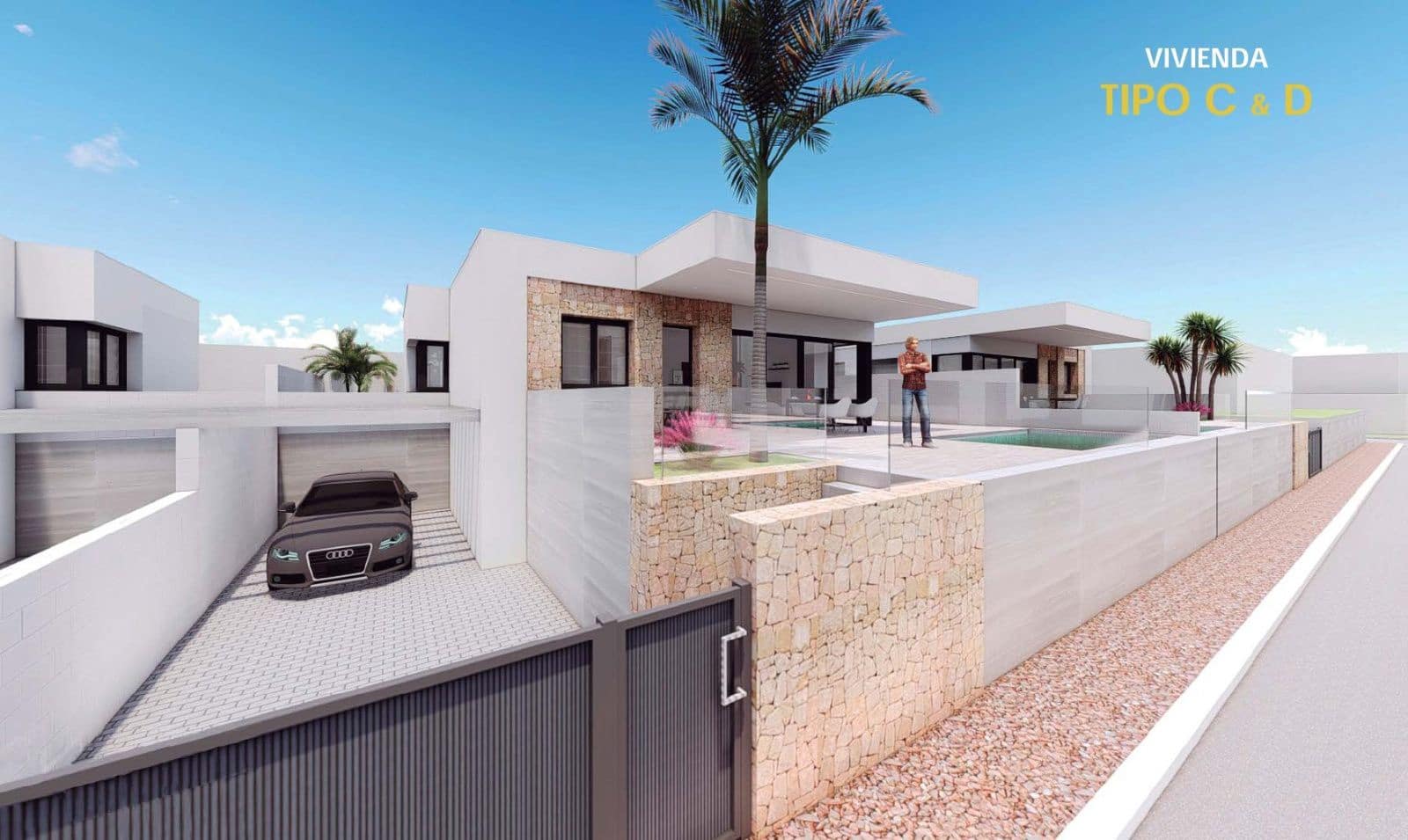 3 camera da letto Villa in vendita in Vera con piscina garage - 289.000 € (Rif: 8489772)