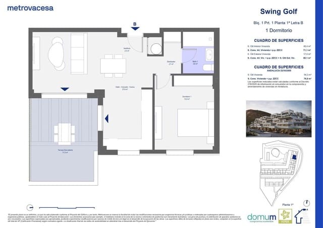 1 bedroom Flat for sale in Pulpí with pool garage - € 166,000 (Ref: 9379766)