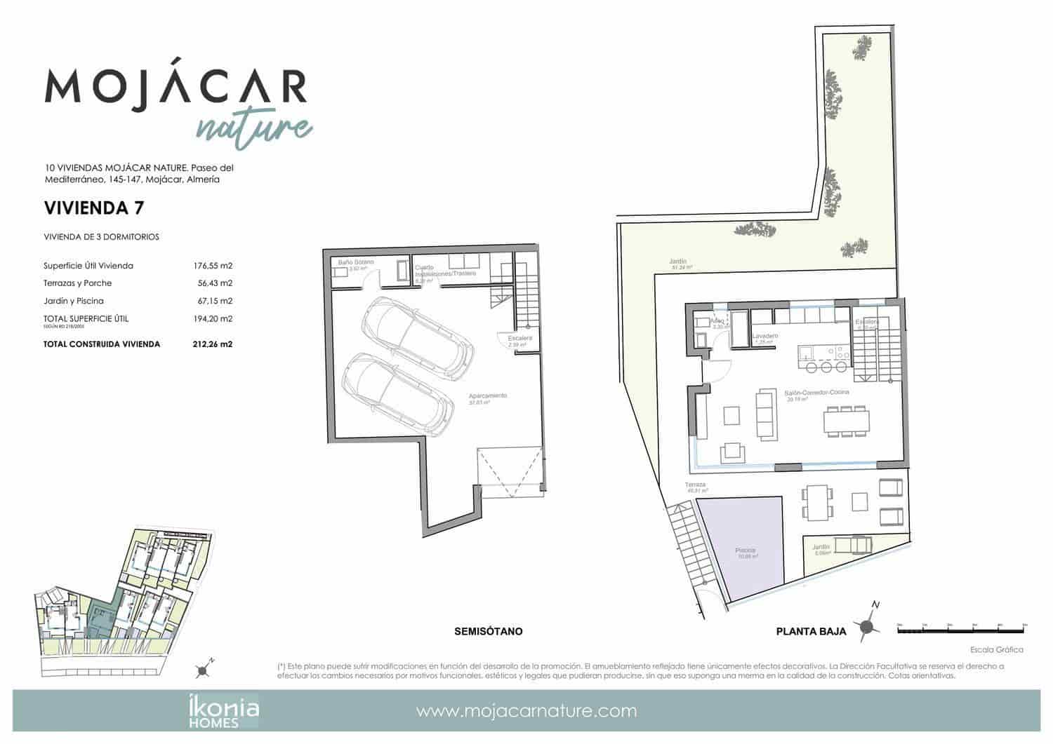 3 sypialnia Dom na sprzedaż w Mojacar z basenem garażem - 660 000 € (Ref: 9379792)