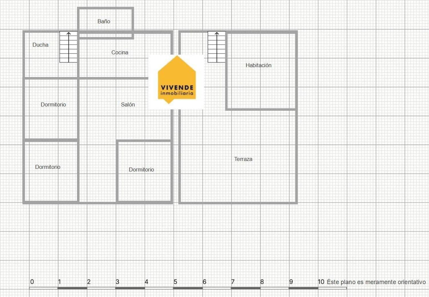 Ático de 3 habitaciones en Mojácar en venta con piscina garaje - 285.000 € (Ref: 9379822)