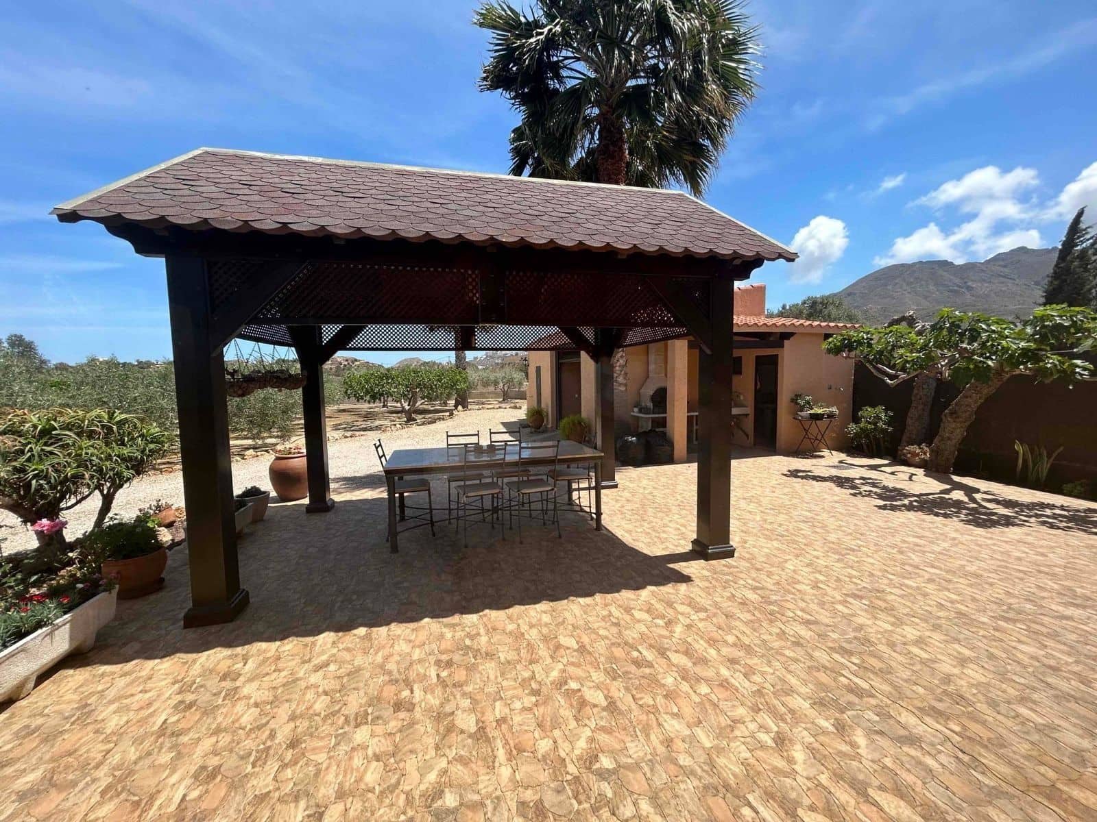 4 makuuhuone Huvila myytävänä paikassa Mojacar mukana uima-altaan - 398 000 € (Ref: 9379858)