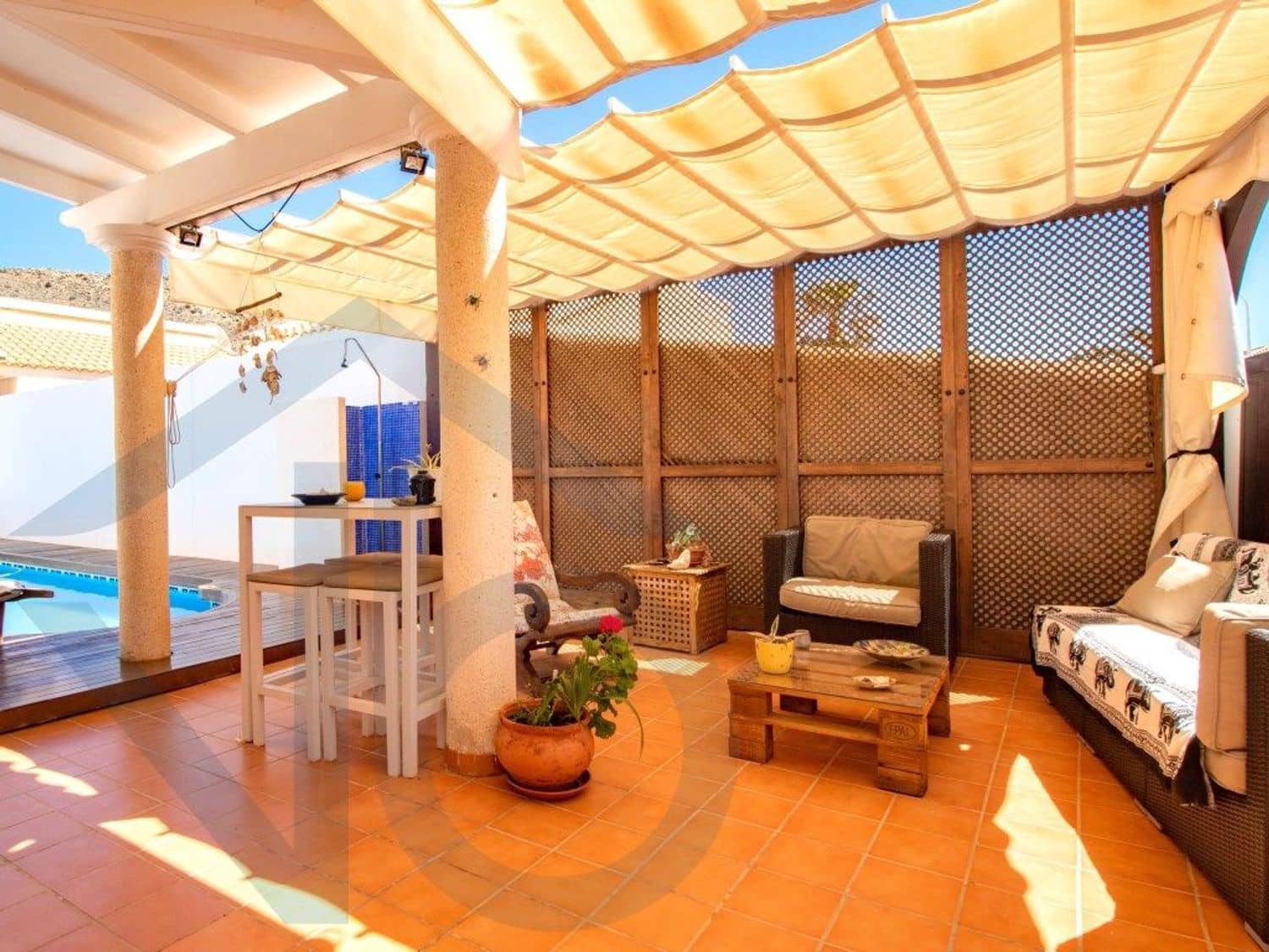 2 makuuhuone Huvila myytävänä paikassa San Juan de los Terreros mukana uima-altaan - 280 000 € (Ref: 9414551)