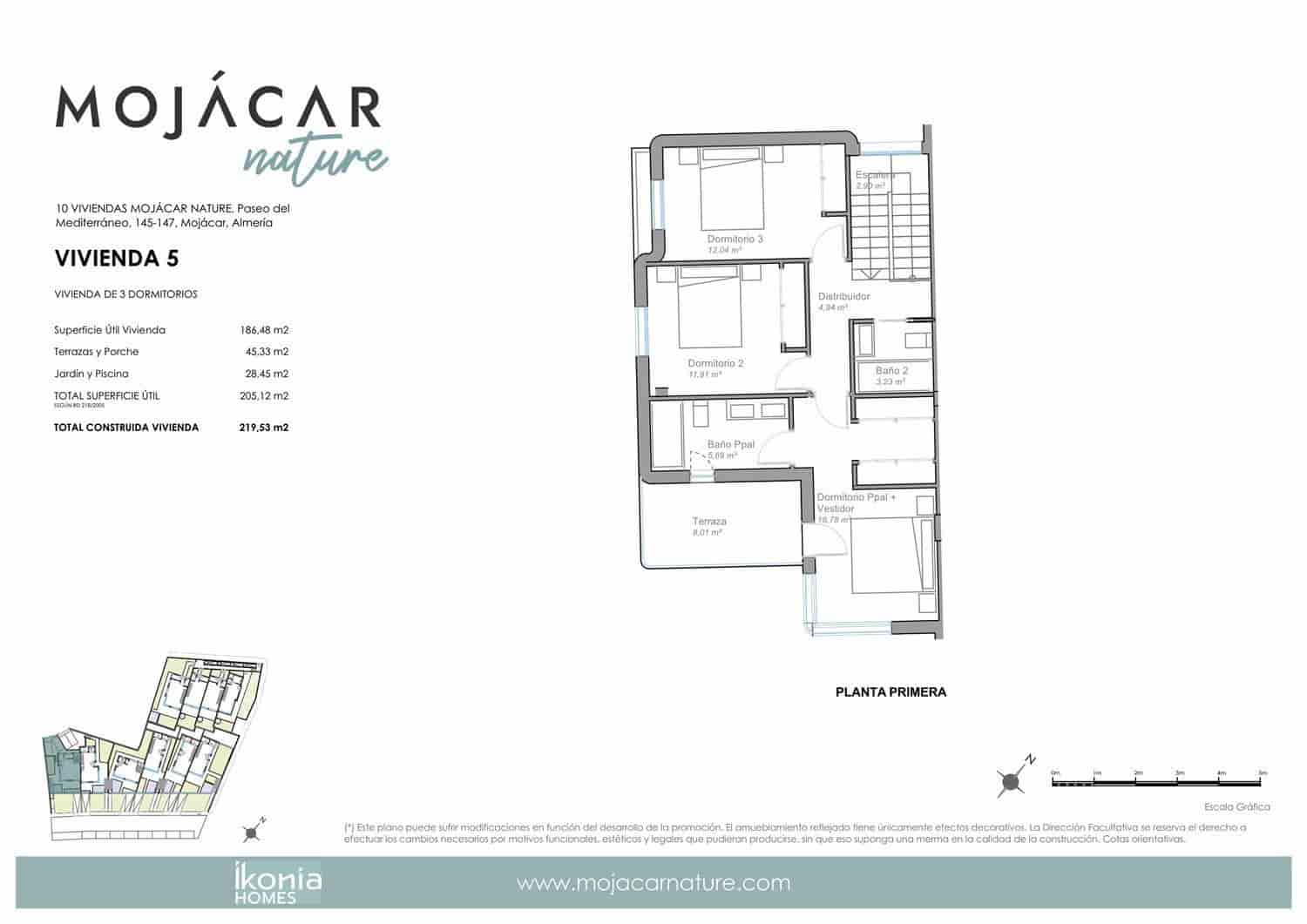 3 soverom Hus til salgs i Mojacar med svømmebasseng garasje - € 685 000 (Ref: 9435035)