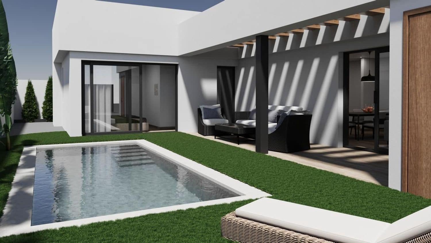 3 bedroom Villa for sale in Los Gallardos with pool garage - € 358,500 (Ref: 9503524)