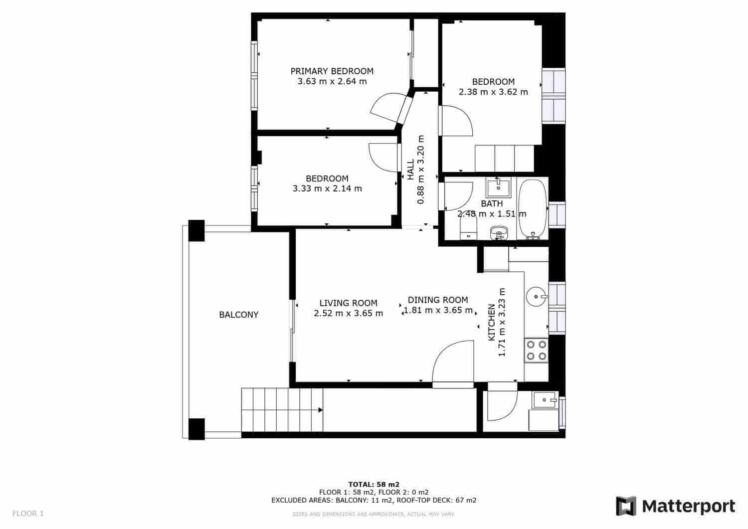 3 soveværelse Penthouse til salg i Cuevas del Almanzora med garage - € 157.000 (Ref: 9607019)