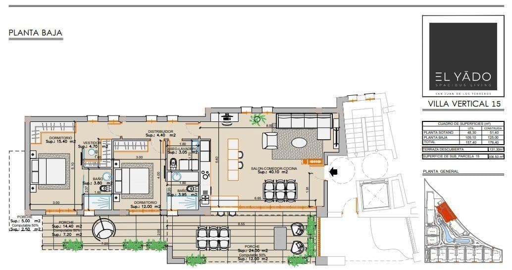 2 Zimmer Villa zu verkaufen in Pulpi mit Pool Garage - 362.000 € (Ref: 9697875)