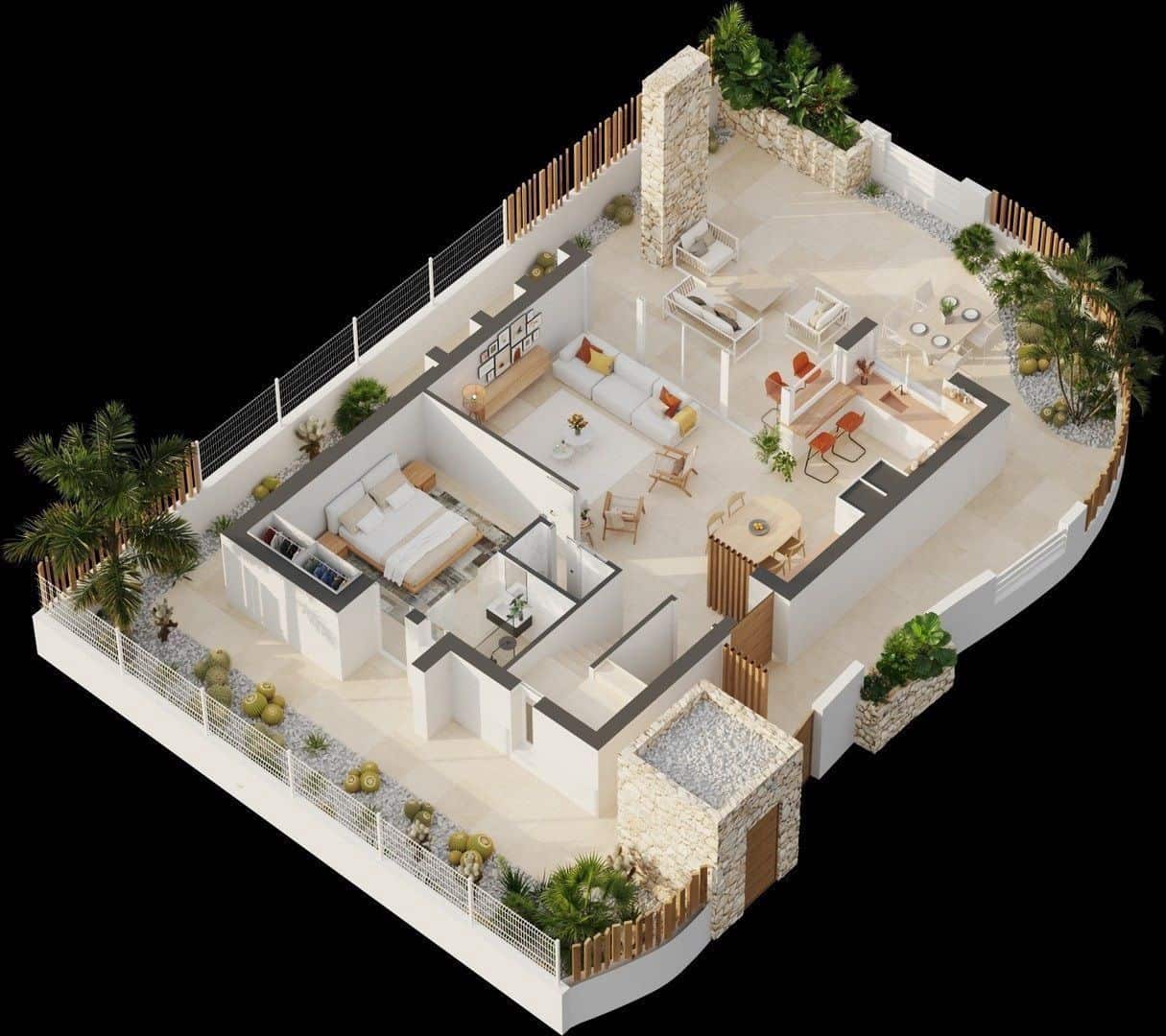 3 soveværelse Villa til salg i Pulpi med swimmingpool garage - € 479.000 (Ref: 9697922)