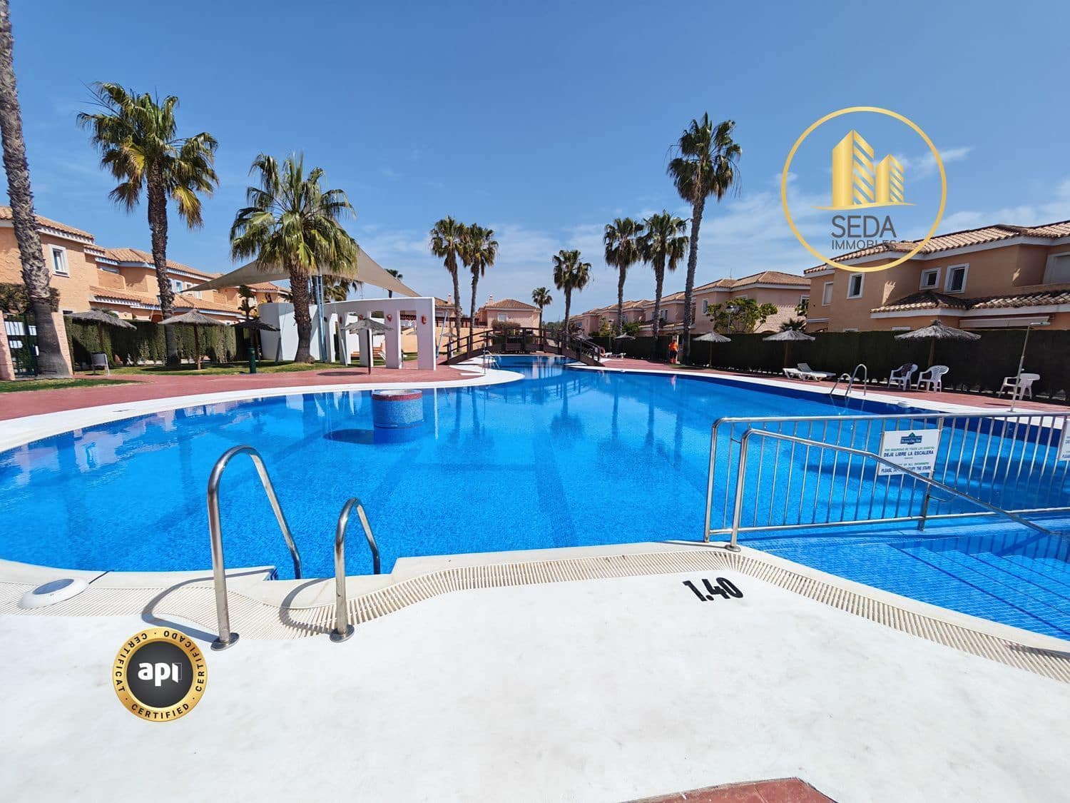 1 soveværelse Lejlighed til salg i Vera med swimmingpool garage - € 139.000 (Ref: 9770303)