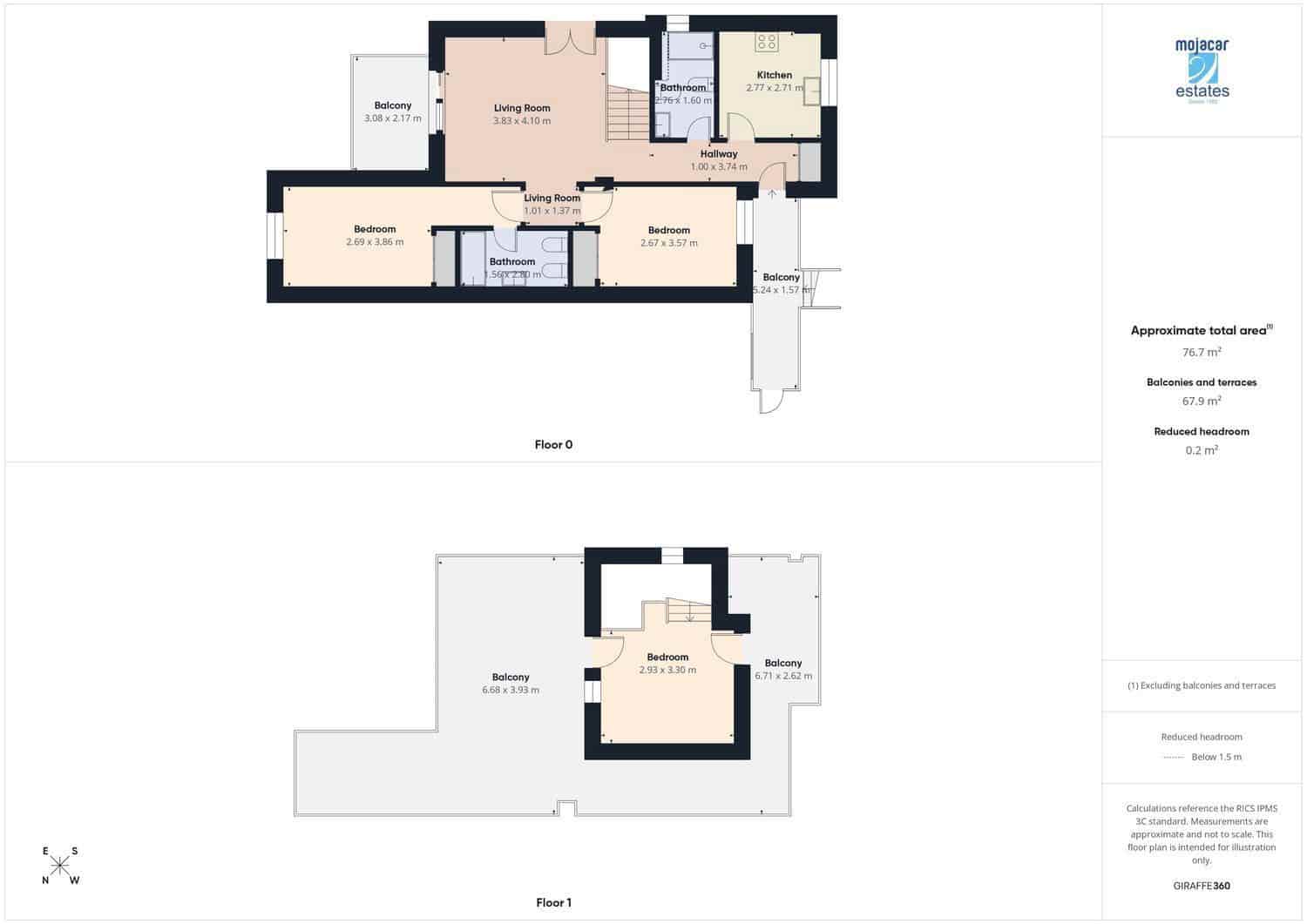 3 bedroom Flat for sale in Los Gallardos with pool garage - € 149,000 (Ref: 9833125)