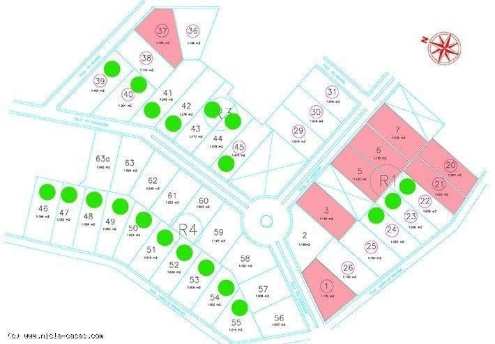 Byggetomt til salgs i Vera - € 130 000 (Ref: 9850176)