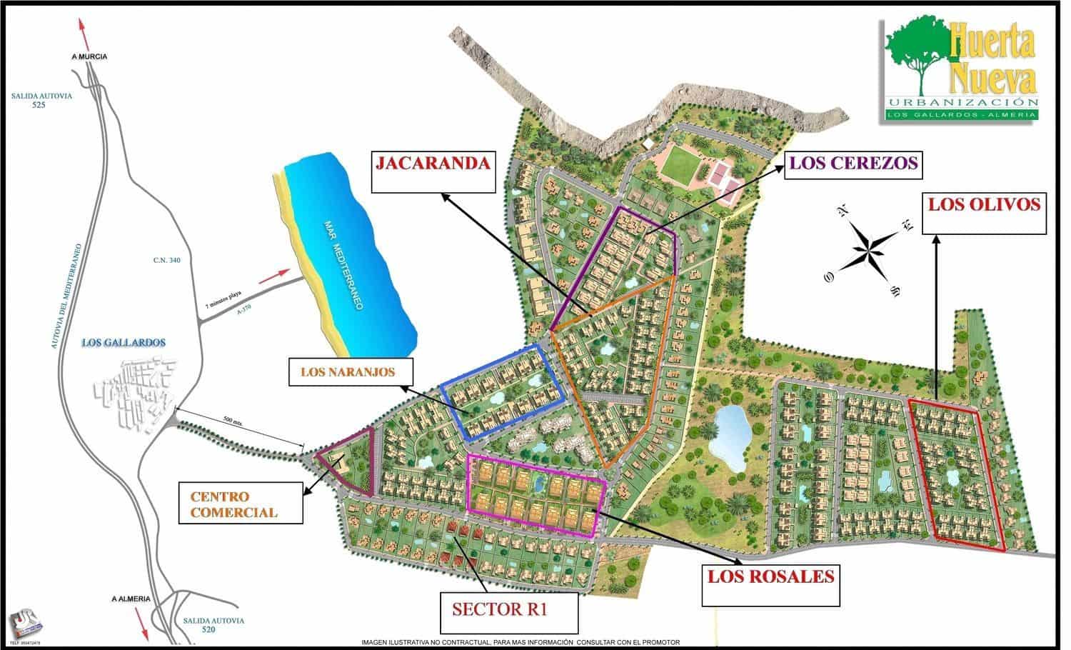 Terrain à Bâtir à vendre à Los Gallardos - 60 000 € (Ref: 9879800)