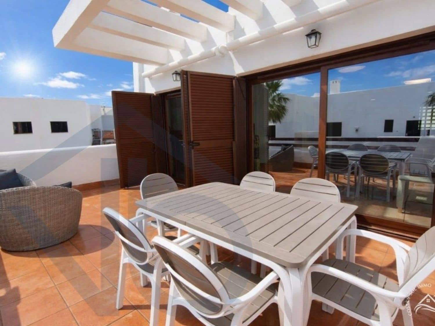 3 sypialnia Mieszkanie na sprzedaż w San Juan de los Terreros z basenem garażem - 325 000 € (Ref: 9921532)