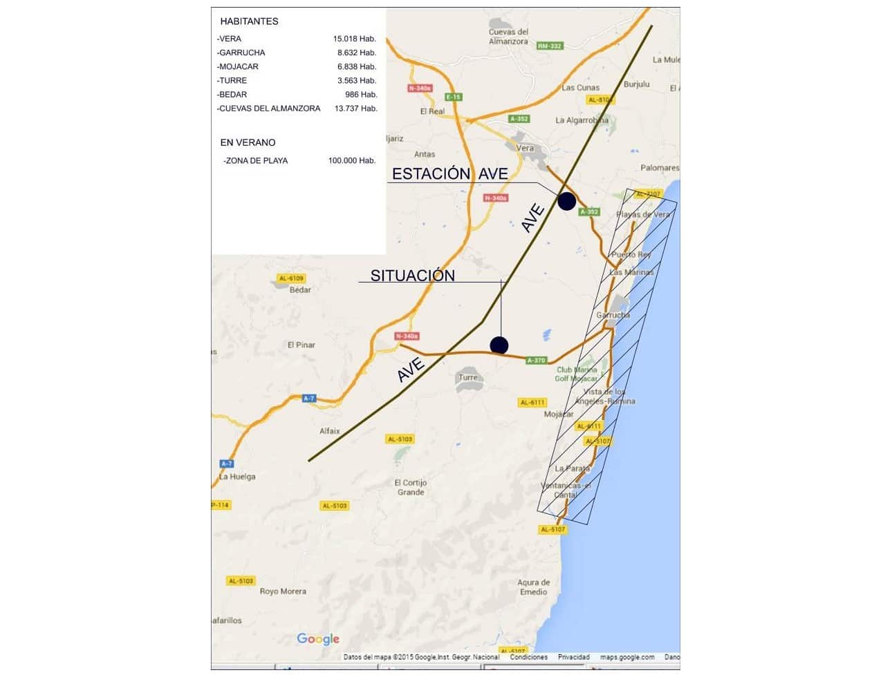 Byggegrund til salg i Turre - € 15.000.000 (Ref: 8511080)