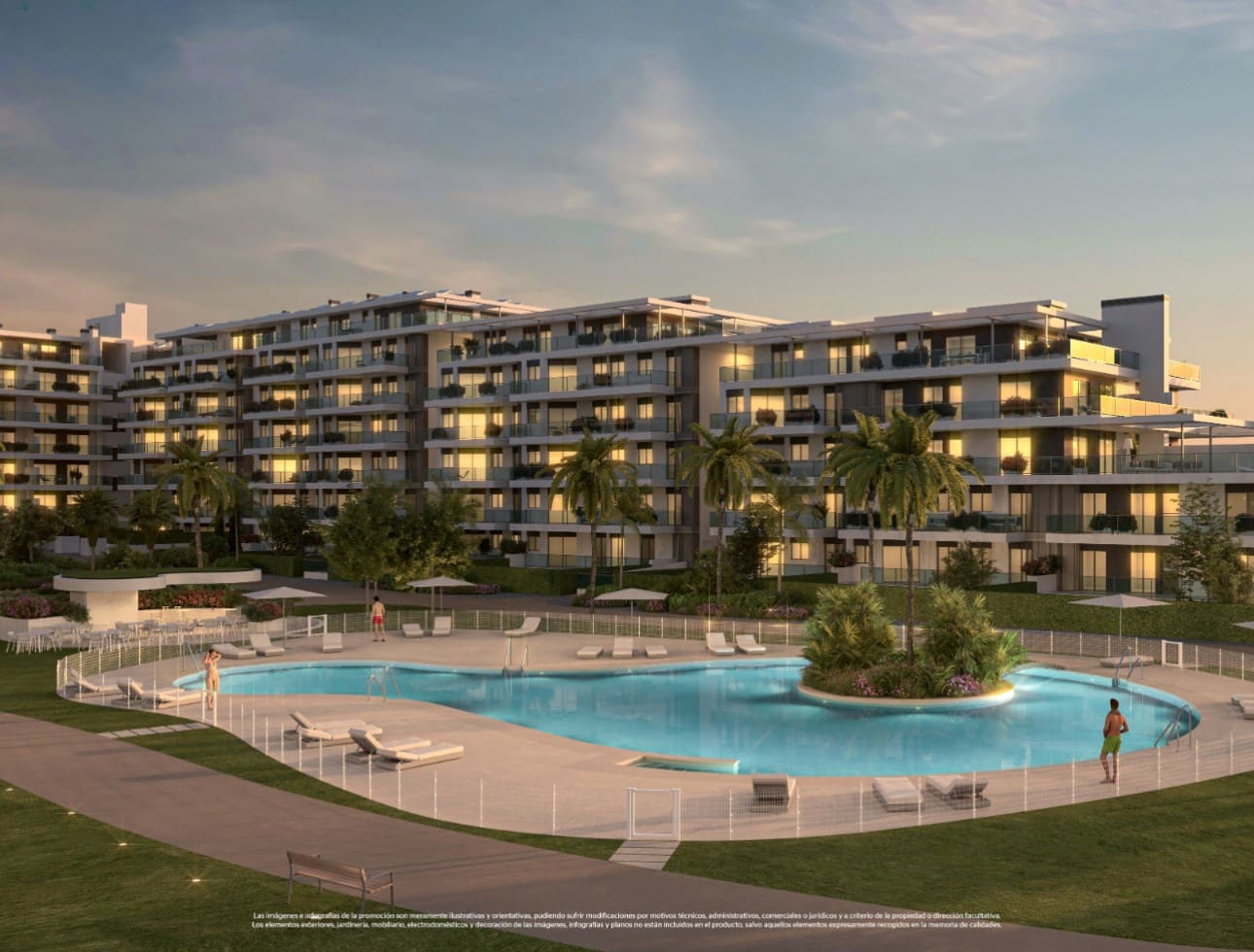 2 soveværelse Lejlighed til salg i Almerimar med swimmingpool garage - € 255.000 (Ref: 9010406)