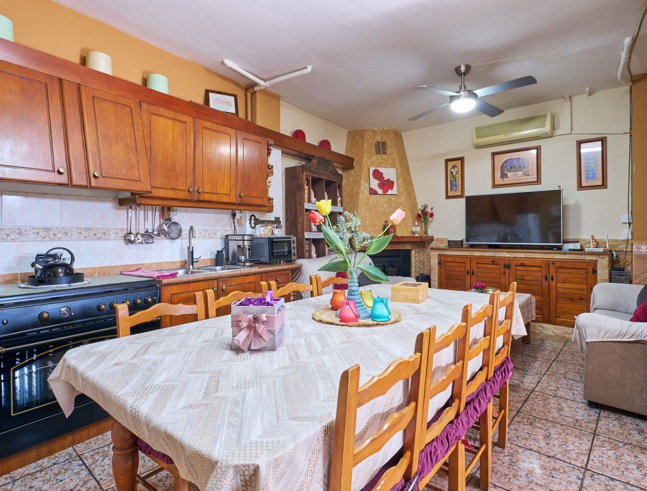 3 bedroom Semi-detached Villa for sale in Turre with garage - € 178,000 (Ref: 9643324)