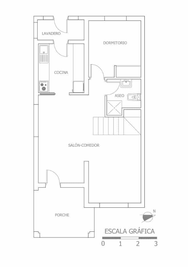 3 soverom Kjedet enebolig til salgs i Polop med svømmebasseng - € 370 000 (Ref: 10186404)