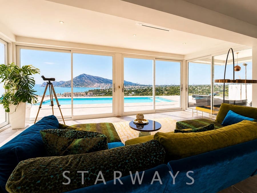 3 soverom Villa til salgs i Altea med svømmebasseng garasje - € 3 150 000 (Ref: 9838884)