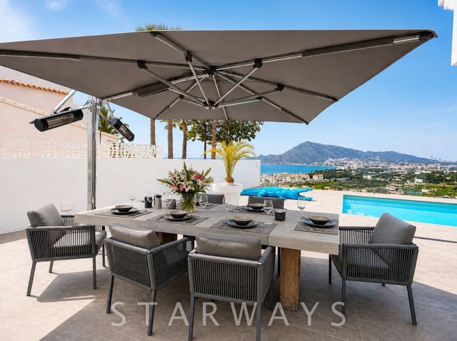 3 chambre Villa/Maison à vendre à Altea avec piscine garage - 2 950 000 € (Ref: 9866462)