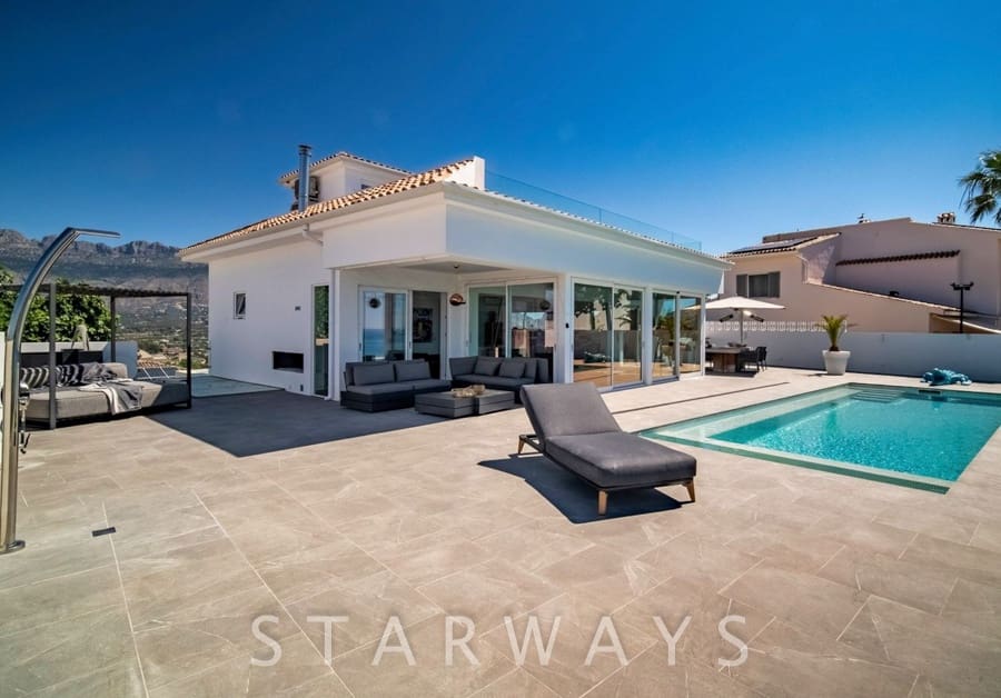 3 chambre Villa/Maison à vendre à Altea avec piscine garage - 2 950 000 € (Ref: 9866462)