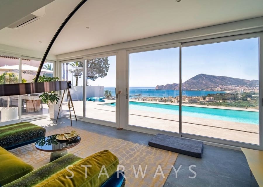 3 chambre Villa/Maison à vendre à Altea avec piscine garage - 2 950 000 € (Ref: 9866462)
