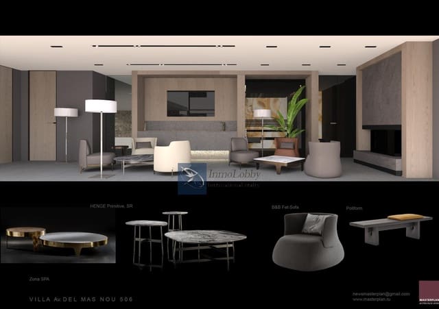 5 sypialnia Willa na sprzedaż w Castell d'Aro, Castell-Platja d'Aro z basenem garażem - 2 700 000 € (Ref: 9460749)