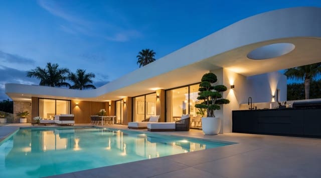 Chalet de 3 habitaciones en Calpe / Calp en venta con piscina garaje - 899.000 € (Ref: 9589518)