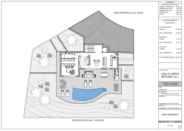 3 bedroom Villa for sale in Calpe / Calp with garage - € 1,360,000 (Ref: 9589520)