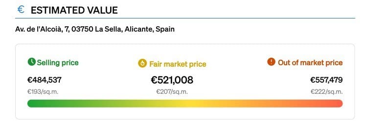 Villa zu verkaufen in La Sella mit Pool - 379.900 € (Ref: 9589648)