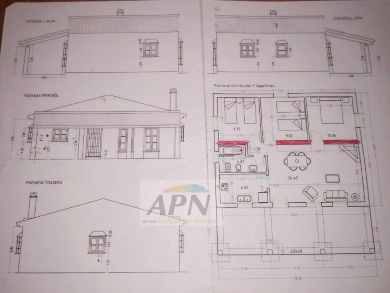 3 sovrum Finca/Hus på landet till salu i Alora med pool - 254 000 € (Ref: 9589723)