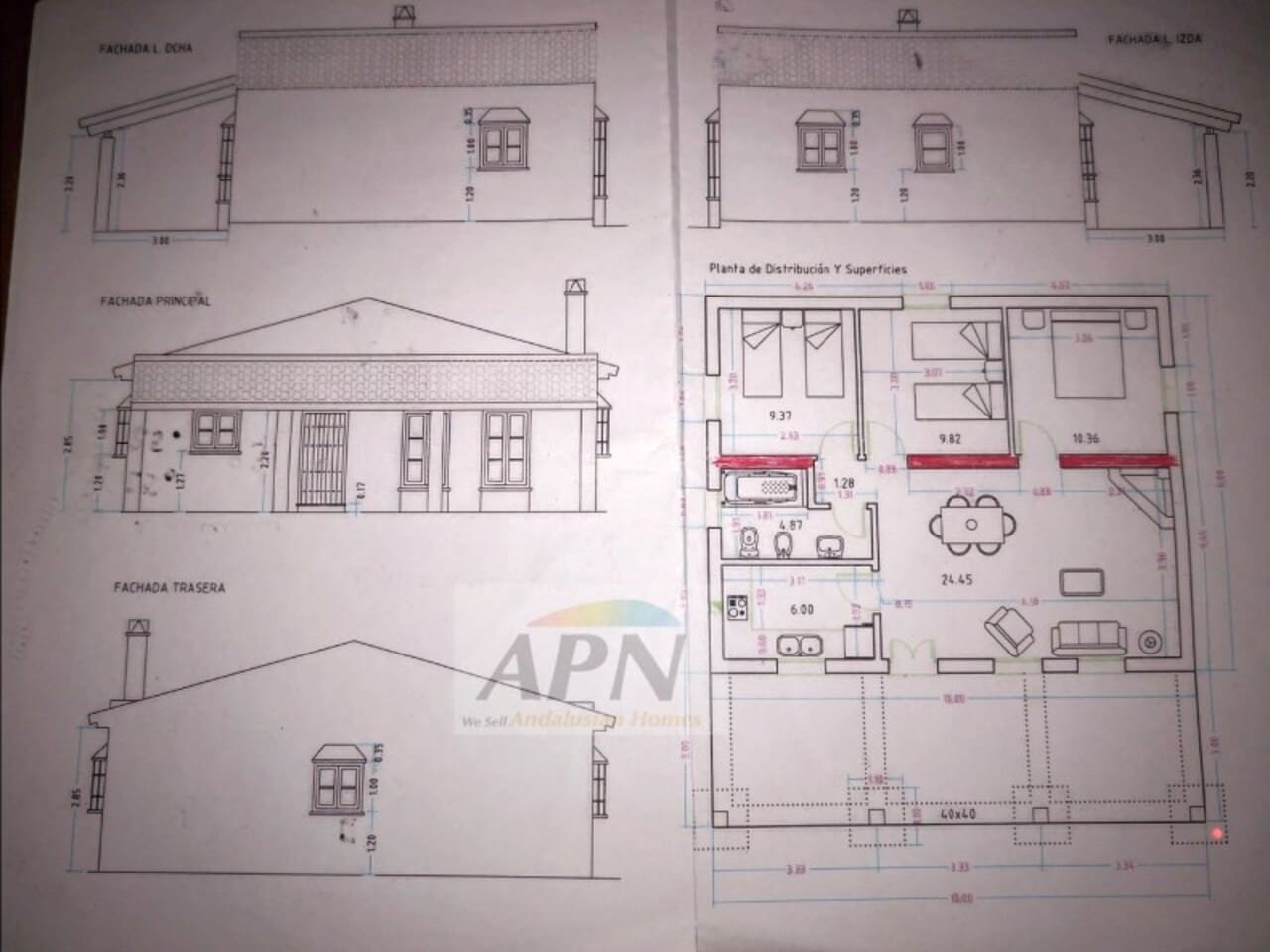 3 sovrum Finca/Hus på landet till salu i Alora med pool - 254 000 € (Ref: 9589723)