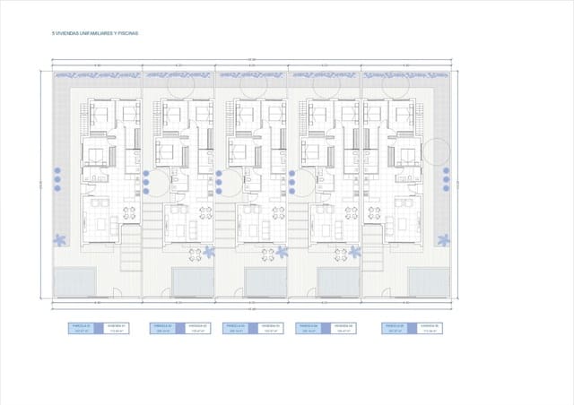 Chalet de 3 habitaciones en Los Alcázares en venta con piscina garaje - 407.000 € (Ref: 9589857)