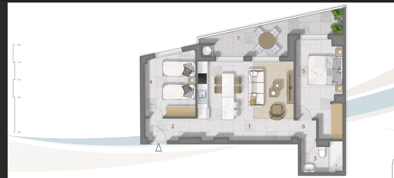 2 Zimmer Apartment zu verkaufen in Lo Pagan mit Pool Garage - 370.000 € (Ref: 9589988)