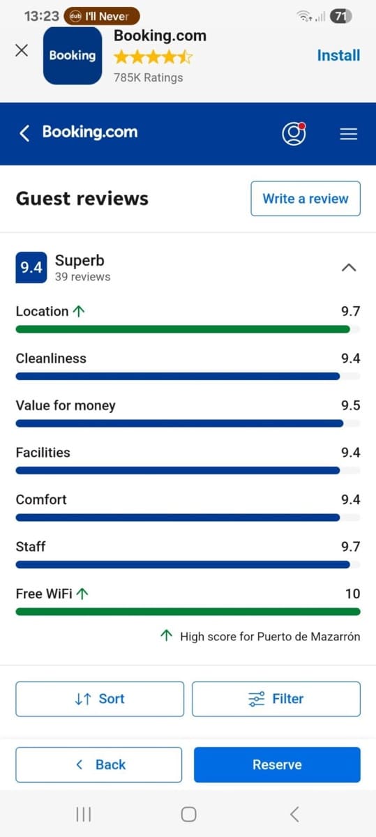 2 soverom Leilighet til salgs i Puerto de Mazarron - € 159 950 (Ref: 9590164)