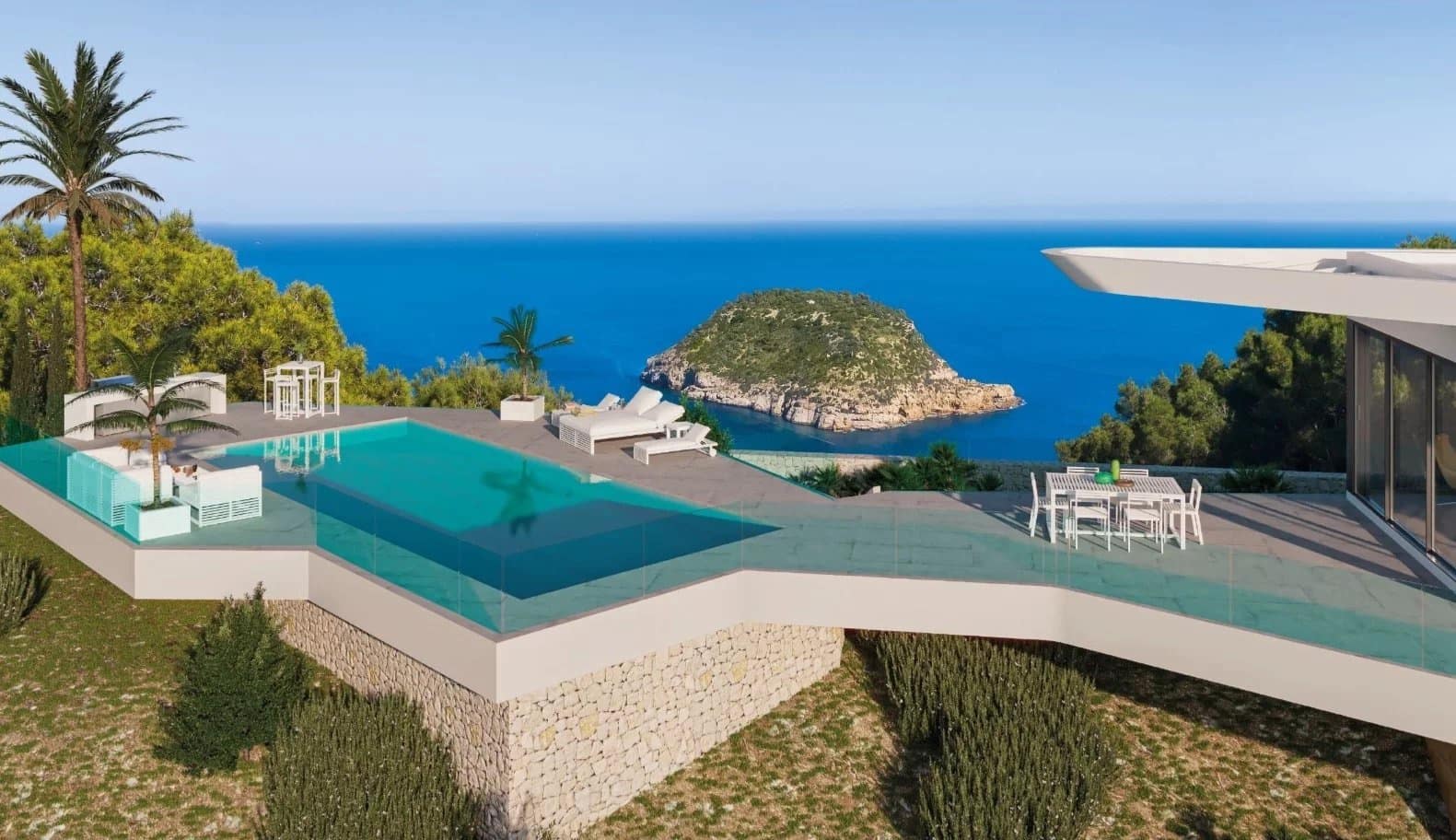 4 camera da letto Villa in vendita in Javea / Xabia con piscina - 3.995.000 € (Rif: 9607922)