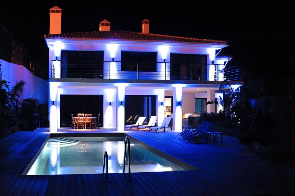 6 Zimmer Villa zu vermieten in Benahavis mit Pool Garage - 5.000 € (Ref: 9614774)