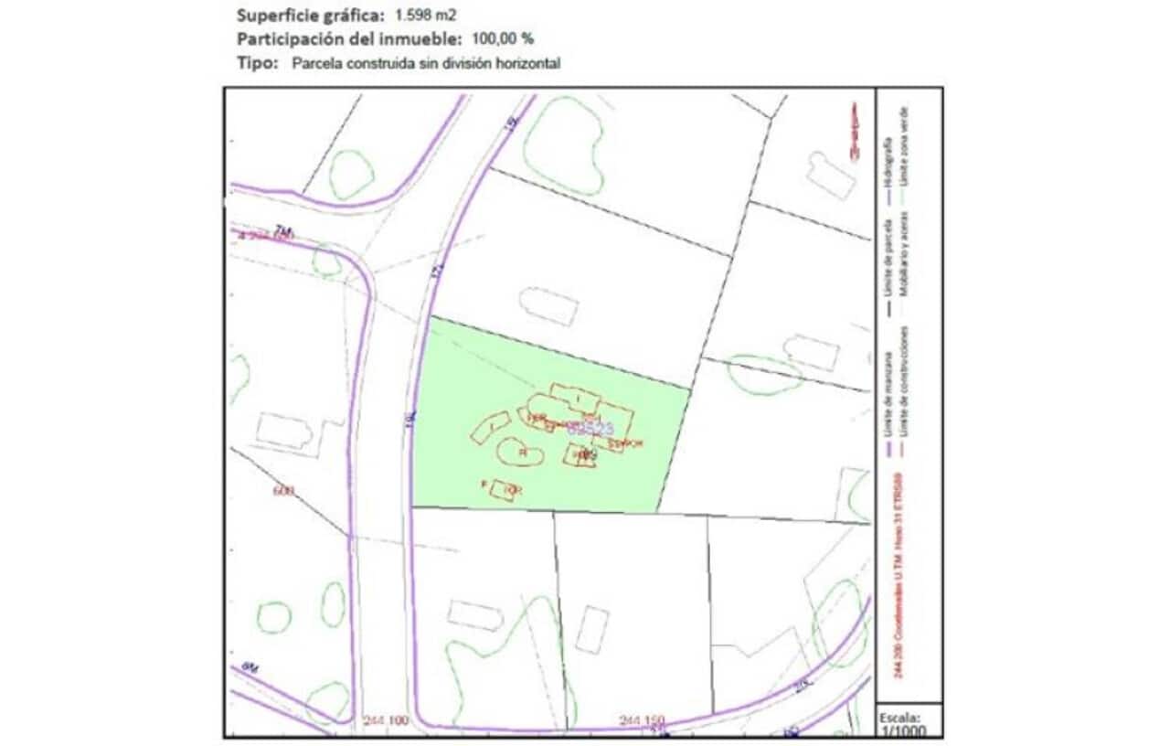 6 makuuhuone Huvila myytävänä paikassa Calpe / Calp mukana uima-altaan - 749 000 € (Ref: 9618141)
