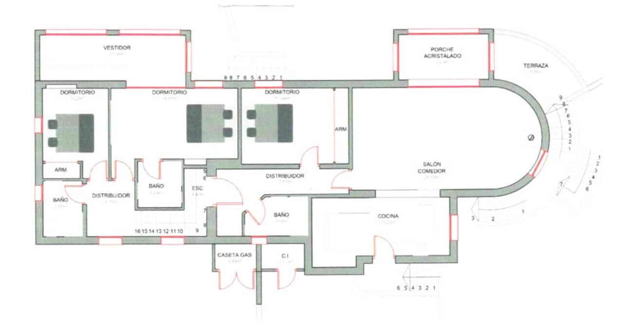 6 quarto Moradia para venda em Calpe / Calp com piscina - 749 000 € (Ref: 9622187)