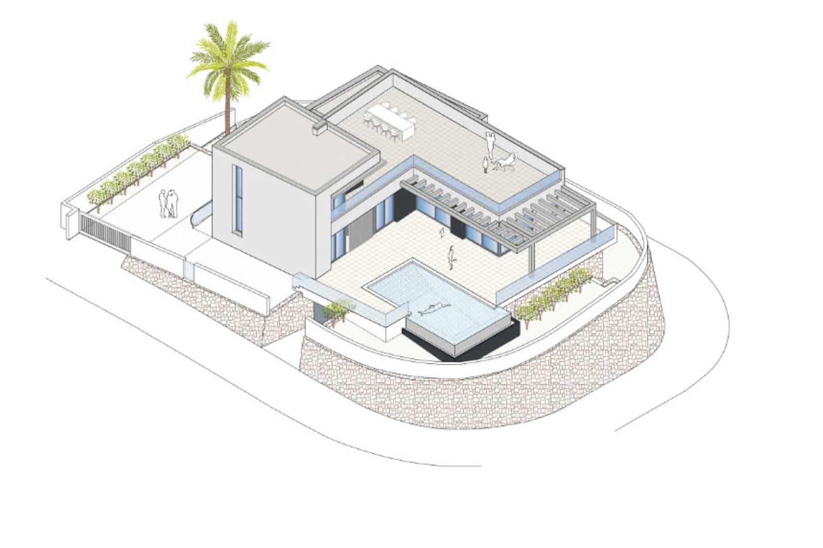 3 camera da letto Villa in vendita in Moraira con piscina garage - 2.250.000 € (Rif: 9651092)