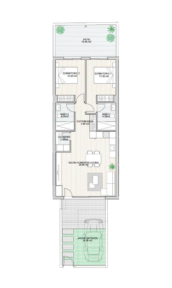 2 Zimmer Bungalow zu verkaufen in Lo Pagan - 258.900 € (Ref: 9654494)