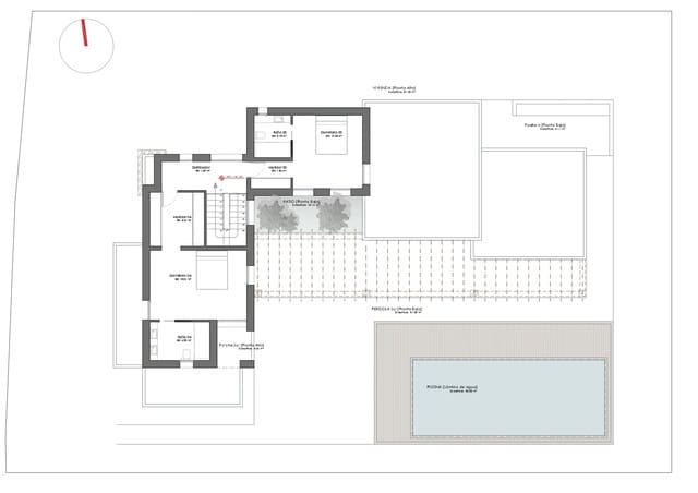 4 sovrum Villa till salu i Moraira, Teulada-Moraira med pool - 1 450 000 € (Ref: 9676530)